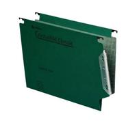 Rexel Crystalfile Green 15mm Lateral File (Pack Of 50)
