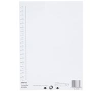 Rexel Crystalfile Lateral 275 Tab Inserts White (Pack of 57) 78370