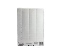 Rexel Crystalfile Printable Filing Inserts White (Pack of 50) 78050