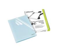 Rexel Cut Flush Folders A4 Clear (100)