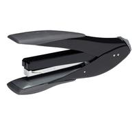Rexel Easy Touch Low Force Stapler, 30 Sheet Capacity, Flat Clinch Stapling, Full Strip, Includes Staples, Metal Body, Black/Grey, 2102550