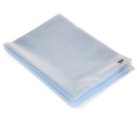 Rexel Essential A4 Document Folder, Clear Embossed, 85Mic, Cut Flush, L-Folder, Pack 100
