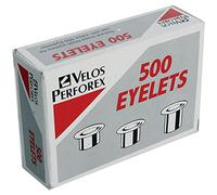 Rexel Eyelets Punching Bolts Brass 4.7mm Diameter 4.2mm Length [Pack of 500]