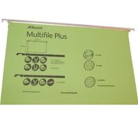 Rexel Foolscap Suspension Files with Tabs and Inserts for Filing Cabin