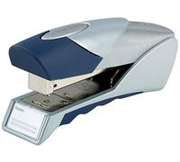Rexel Gazelle Half Strip Stapler, 25 Sheet Capacity, Plastic Body, Blue and Silver, 2100011