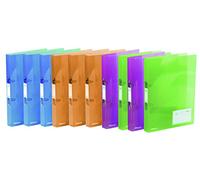 Rexel Ice A4 Ring Binder - Assorted Colour (Pack of 10)