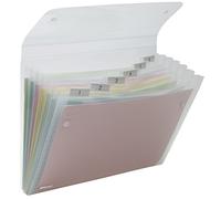 Rexel Ice Expanding File Clear (Pack Size 1, 6 Pockets, 120 Sheets)