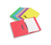 Rexel Jiffex Transfer File Manilla Foolscap 315gsm Yellow (Pack 50) 43219EAST
