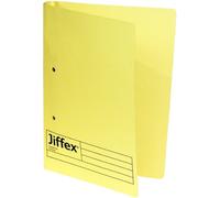 Rexel Jiffex Transfer File Manilla Foolscap 315gsm Yellow (Pack 50) 43219EAST