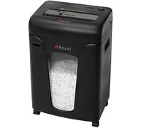 Rexel Mercury REM820 2104010 8 Sheet Manual Micro Cut Shredder for Personal or Executive Use, Jam Free Sensor Technology, 21 Litre Bin, Includes Shredder Oil Sheets, Black