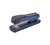 Rexel Meteor Half Strip Stapler, 20 Sheet Capacity, Uses 24/6 and 26/6 Staples, Metal Body, Blue, 2100020