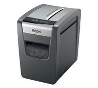 Rexel Momentum X410-SL Slimline Cross Cut Paper Shredder, Shreds 11-10 Sheets (70-80 gsm), 23 Litre Bin, Black, 2104573