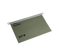 Rexel Multifile A4 Suspension File 15mm Green (50)