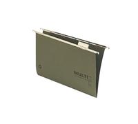 Rexel Multifile Suspension File Heavyweight Manilla Green Pack 50