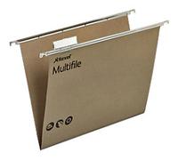 Rexel Multifile Vertical Suspension File A4 V-Base 180 gsm Beige Pack of 50