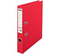 Rexel No.1 Choices Narrow Lever Arch File A4 52 mm Red 2 Rings 2115508 Polypropylene Smooth Portrait