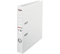 Rexel No.1 Choices Narrow Lever Arch File A4 52 mm White 2 Rings 2115510 Polypropylene Smooth Portrait