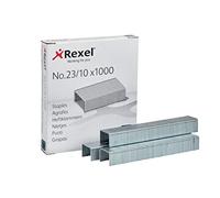 Rexel No.23/10 mm Heavy Duty Staples, For Stapling up to 60 Sheets, Use with Heavy Duty Staplers, Box of 1000, 2101212