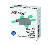 Rexel No 25 Staples 4mm Pack of 5000 05025