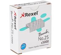 Rexel Bambi No. 25 (6/4) Staples - (5000 Pack) 5025