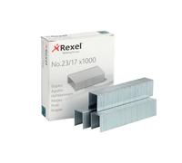 Rexel No23 Staples Heavy Duty Steel School Office Desk Stationery 1000pcs
