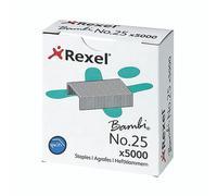 Rexel NO25 Staples Metal 4MM PK5000
