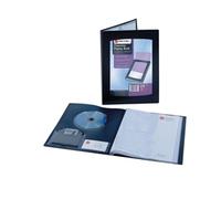 Rexel Nyrex Clearview Display Book A5 24 Pocket Black 10410BK