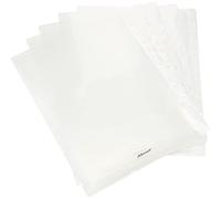 Rexel Nyrex Heavy Duty Extra Capacity A4 Glass Clear Punched Pocket (Pack of 5) 2104223
