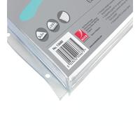 Rexel A4 Plastic Twin Pocket Wallets, Extra Capacity, Top Opening, Pack of 5