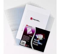 Rexel Nyrex Pocket Heavy-duty A4 Clear - 11031 - Pack 25