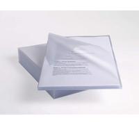 Rexel Nyrex Premium A4 Anti-Slip Document Folder, Clear Embossed, Extra Strong 130Mic, Cut Flush, Pack 25