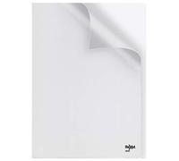 Rexel Nyrex Premium A4 Document Folder, Clear Embossed, 100mic, Cut Back, L-Folder, Pack of 25, 12121