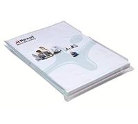 Rexel Nyrex Premium A4 Expanding Document Folder, Clear Embossed, Heavy Duty 170mic, Extra Capacity, Cut Back, L-Folder, Pack of 10, 2001015
