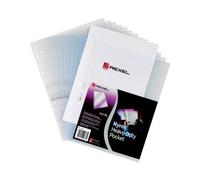Rexel Nyrex Premium Pocket A4 Top Left Opening Embossed (Pack of 25) 11031