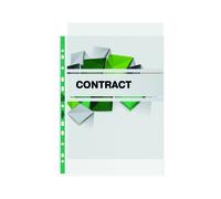 Rexel Nyrex Premium Pocket CKP/A4 Green Spine Glass Clear (Pack of 100) 12265