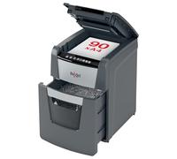 Rexel Optimum Auto Feed+ 90 Sheet Automatic Paper Shredder, Cross Cut, P4