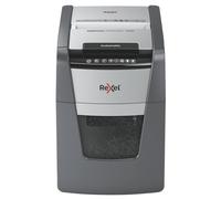 Rexel Optimum AutoFeed+ 100M paper shredder Micro-cut shredding 55 dB 22 cm Black, Silver