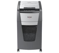 Rexel Optimum AutoFeed+ 225M paper shredder Micro-cut shredding 55 dB 23 cm Black, Silver