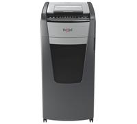 Rexel Optimum AutoFeed+ 600M paper shredder Micro-cut shredding 55 dB 23 cm Black, Silver