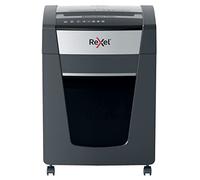 Rexel P420+ Cross Cut Paper Shredder, Shreds 22-20 Sheets (70-80 gsm) At Once, P4 Security Level, Jam-Free Technology, Office Use, 30 Litre Pull-Out Bin, Black, Momentum Range, 2021420X