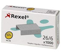 REXEL Pack of 5 Boxes of 1000 Staples No. 56 26/6