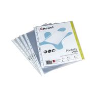 Rexel Premium A5 Top Opening Pockets Clear (100)