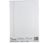 Rexel Printable Inserts for 330 Lateral Suspension File Tabs, White, Crystalfile, 70676