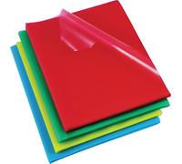 ACCO REXEL A4 Document Folder Cut-Flush Polypropylene Copy-Secure Embossed 115mic Pack of 100