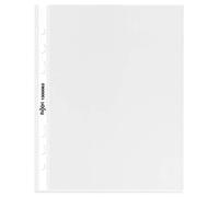 Rexel Quality A5 Punched Pockets, Glass Clear, Pack of 100, 1300063