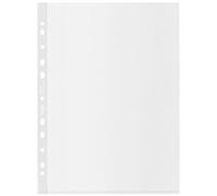 Rexel Recycle A4 Pockets, Embossed Strong PP, 70 Micron, Pack of 100, 2115702