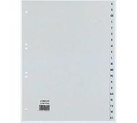 Rexel Ring Binder Polypropylene (Alphabetic Register, DIN A4) - Grey