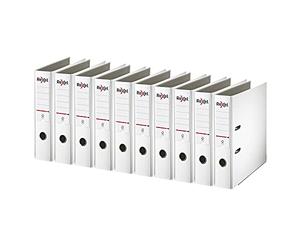 Rexel RX:LAF A4 PP ECO 75mm White 10pcs