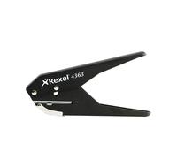 Rexel 4363 Punch for Single 6mm Hole Capacity 2x80gsm Black 21-241