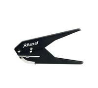Rexel 4363 Punch for Single 6mm Hole Capacity 2x80gsm Black 21-241